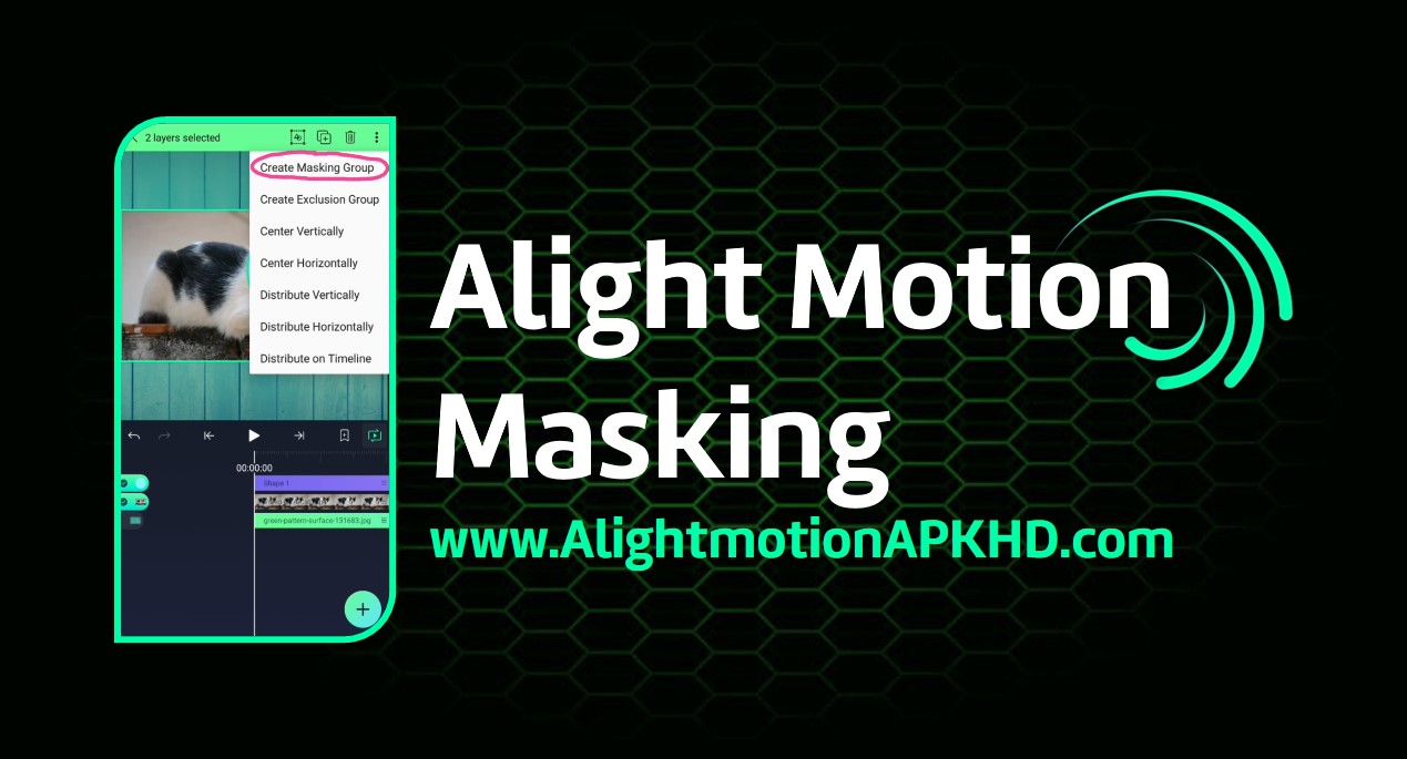 alight motion masking