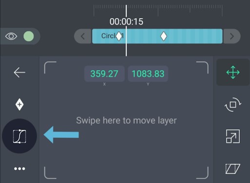 alight motion Curve Editor